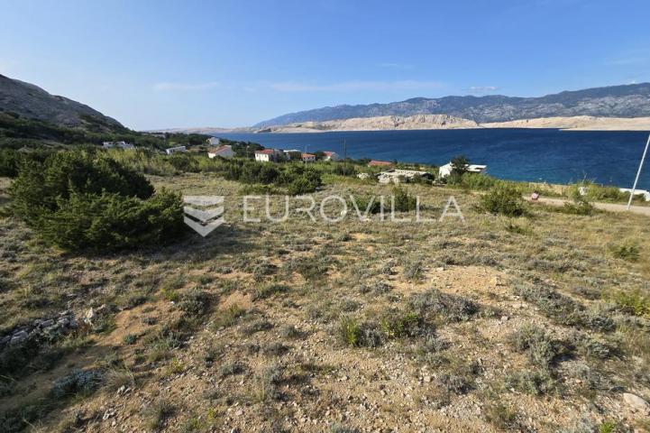 Pag, Bošana, građevinsko zemljište s otvorenim pogledom na more