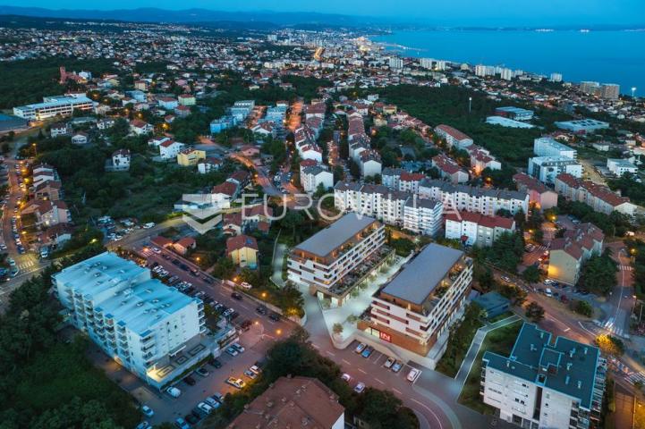 Rijeka, Srdoči, NOVOGRADNJA, dvosoban stan 46,63 m², zgrada A, stan A9