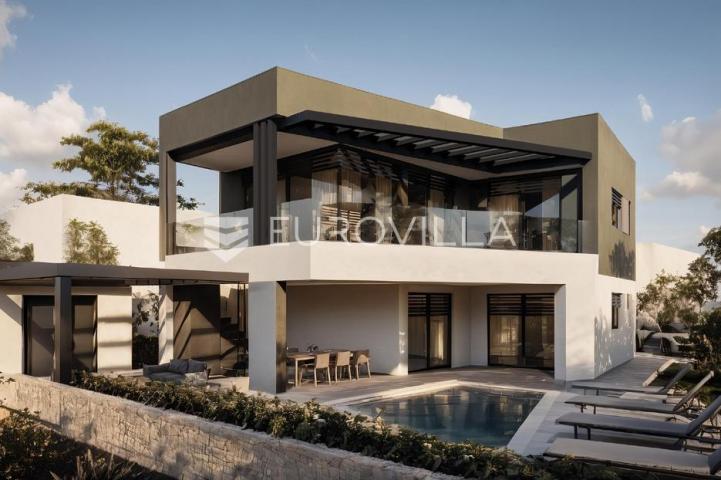 Istra, Vodnjan, Salvela, moderna villa s otvorenim pogledom na more