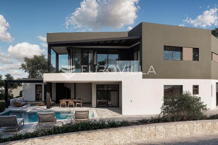 Istra, Vodnjan, Salvela, moderna villa s otvorenim pogledom na more