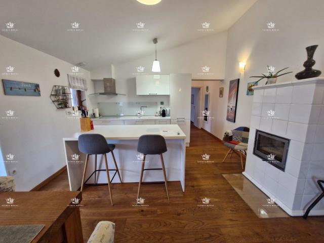 2-Zimmer-Wohnung in Štinjanu, 950 m vom Meer entfernt, Garten + Kamin
