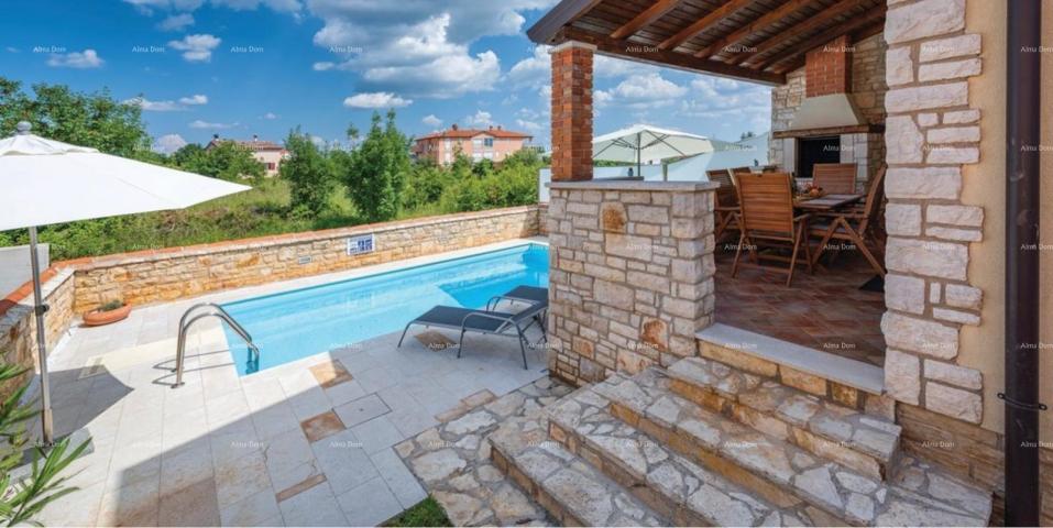 Haus Doppelhaushälfte mit Pool, Umag, Umgebung, Istrien (B)