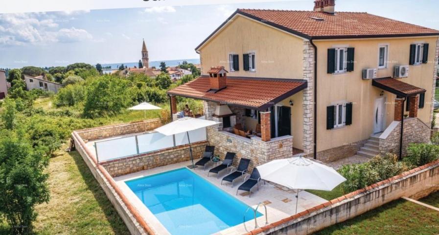 Haus Doppelhaushälfte mit Pool, Umag, Umgebung, Istrien (B)