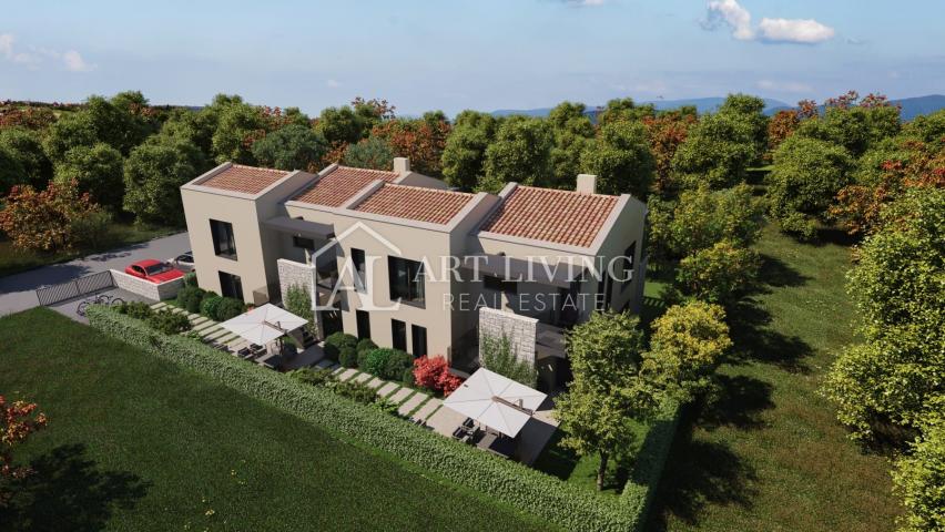 Poreč, okolica - luksuzan dvosoban stan na 1. katu na mirnoj i lijepoj lokaciji