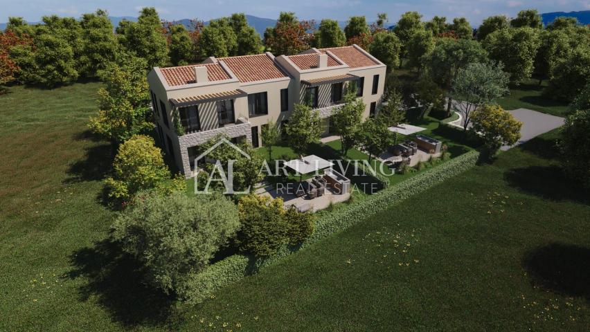 Poreč, okolica - luksuzan dvosoban stan na 1. katu na mirnoj i lijepoj lokaciji
