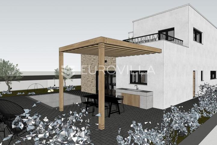 Vodice, NOVOGRADNJA, kuća s bazenom, 176,40 m²