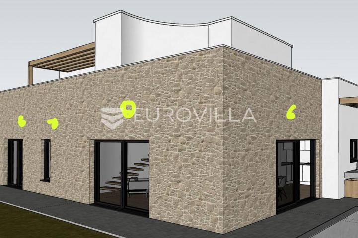 Vodice, NOVOGRADNJA, kuća s bazenom, 176,40 m²