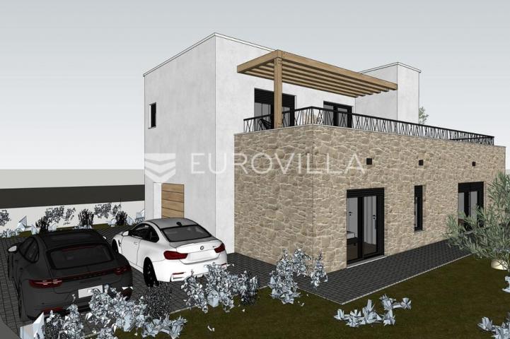 Vodice, NOVOGRADNJA, kuća s bazenom, 176,40 m²