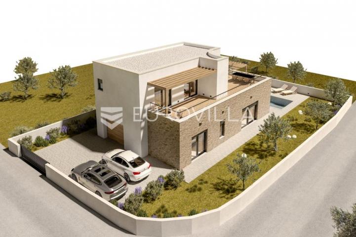 Vodice, NOVOGRADNJA, kuća s bazenom, 176,40 m²
