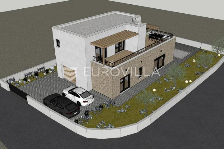 Vodice, NOVOGRADNJA, kuća s bazenom, 176,40 m²