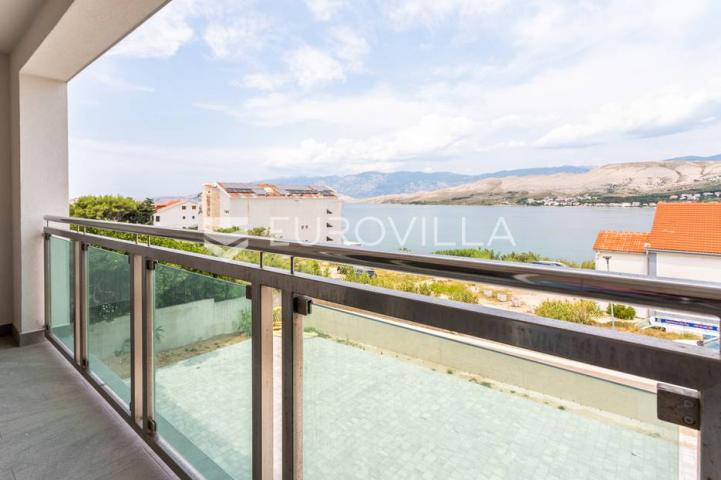 Pag, trosoban apartman S2 uz more 75 m² NOVOGRADNJA