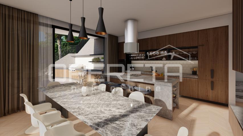 Luksuzna vila s bazenom i wellnessom na otoku Krku – Vrhunski komfor i panoramsk