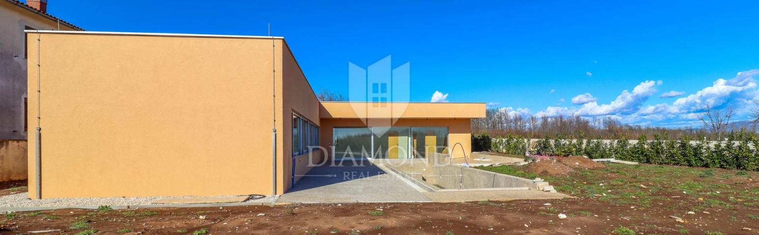 Žminj, okolica, dizajnerska kuća s bazenom