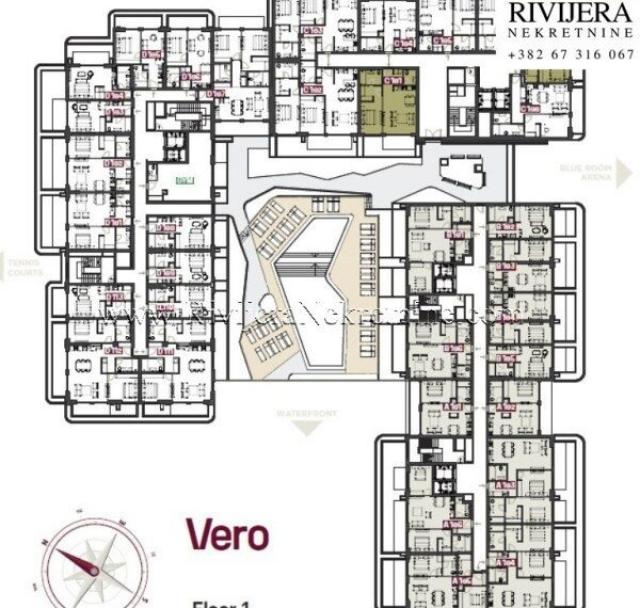 Studio Apartment for Sale in a prestigious complex Tivat
