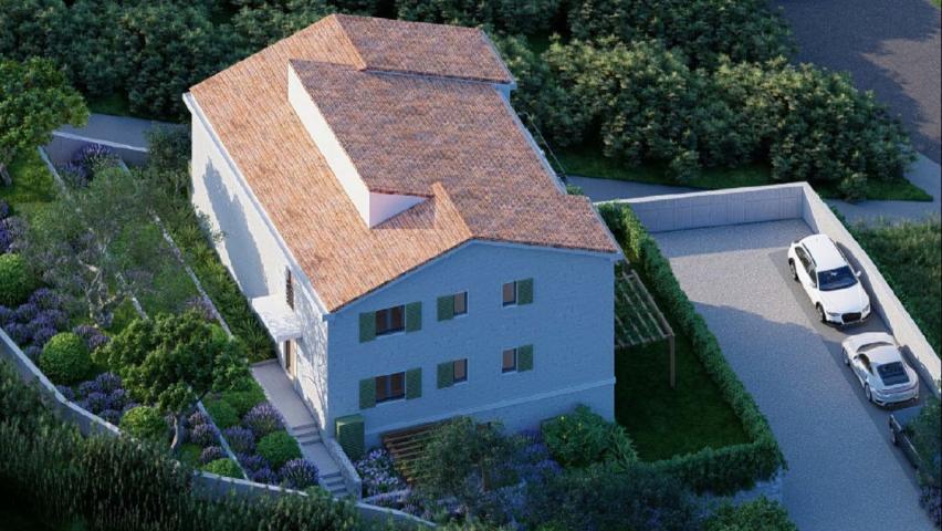 Plac sa projektom i građ. dozvolom, pogled na more, Budva, Tudorovići