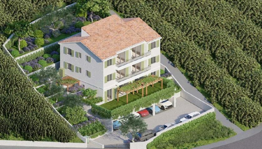 Plac sa projektom i građ. dozvolom, pogled na more, Budva, Tudorovići