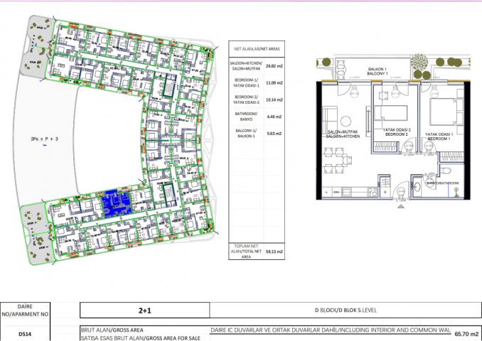 New Two-Bedroom Apartments in SapphireAll Residence: A Premier Living Experience in Bar, Montenegro