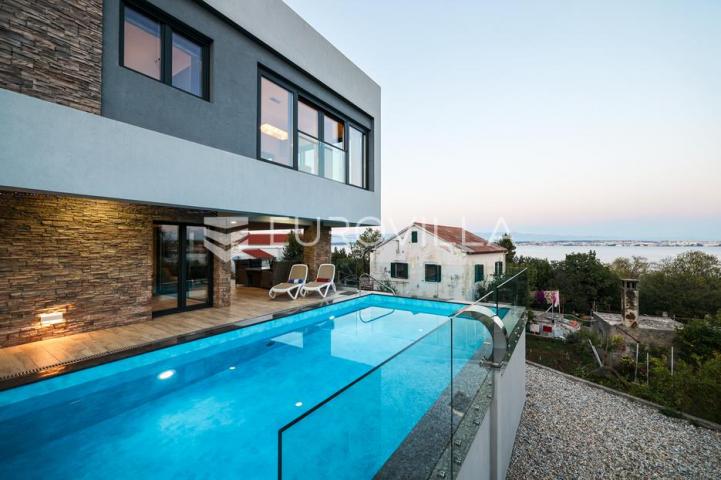Zadar, Lukoran, luksuzna vila s pogledom na more