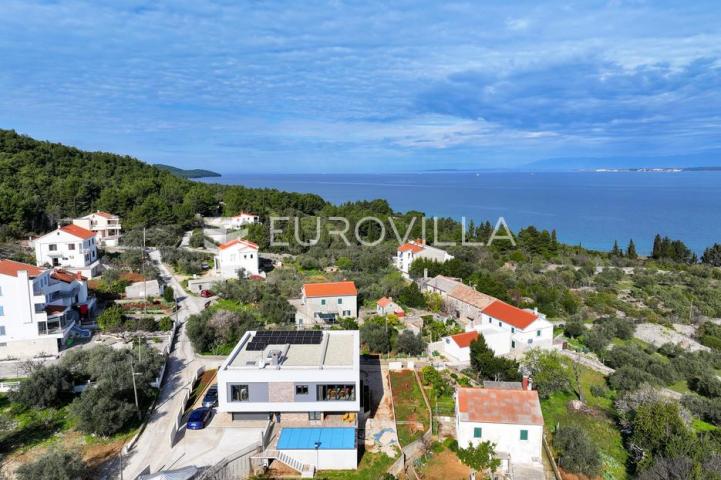 Zadar, Lukoran, luksuzna vila s pogledom na more