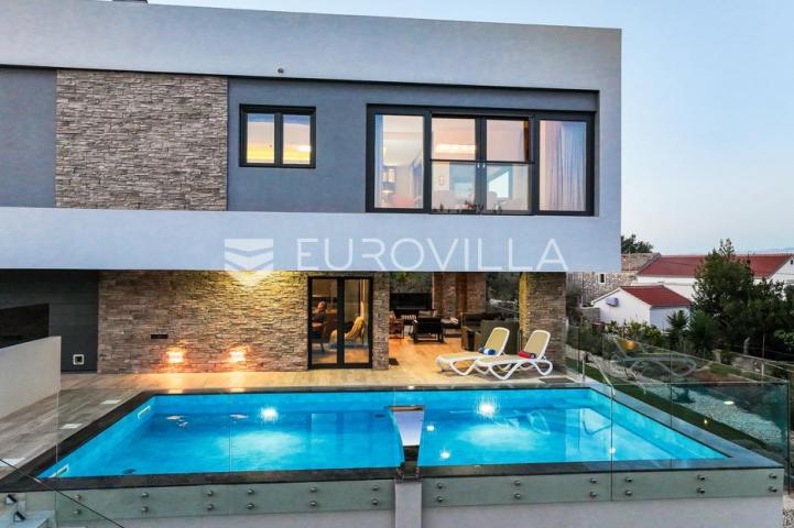 Zadar, Lukoran, luksuzna vila s pogledom na more