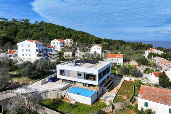 Zadar, Lukoran, luksuzna vila s pogledom na more
