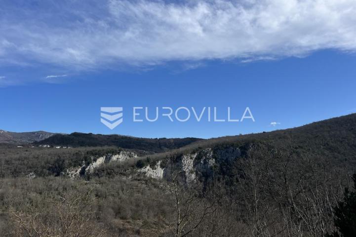 Istra, Buzet, kuća s tri stana, okućnicom i prekrasnim pogledom na prirodu