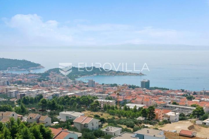Makarska, jednosoban stan, 2. kat, 58,3 m², s pogledom na more