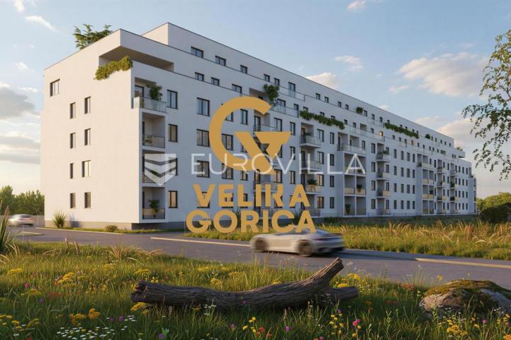Velika Gorica, moderan trosoban stan u novogradnji, 61 m²