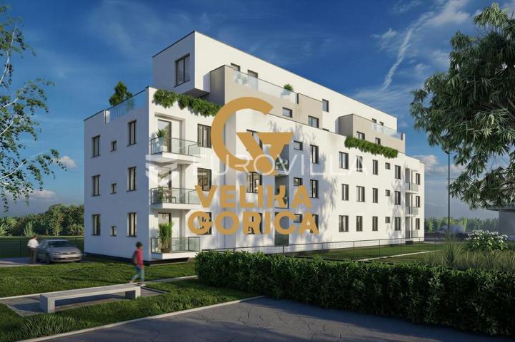 Velika Gorica, moderan četverosoban stan u novogradnji, 87 m²