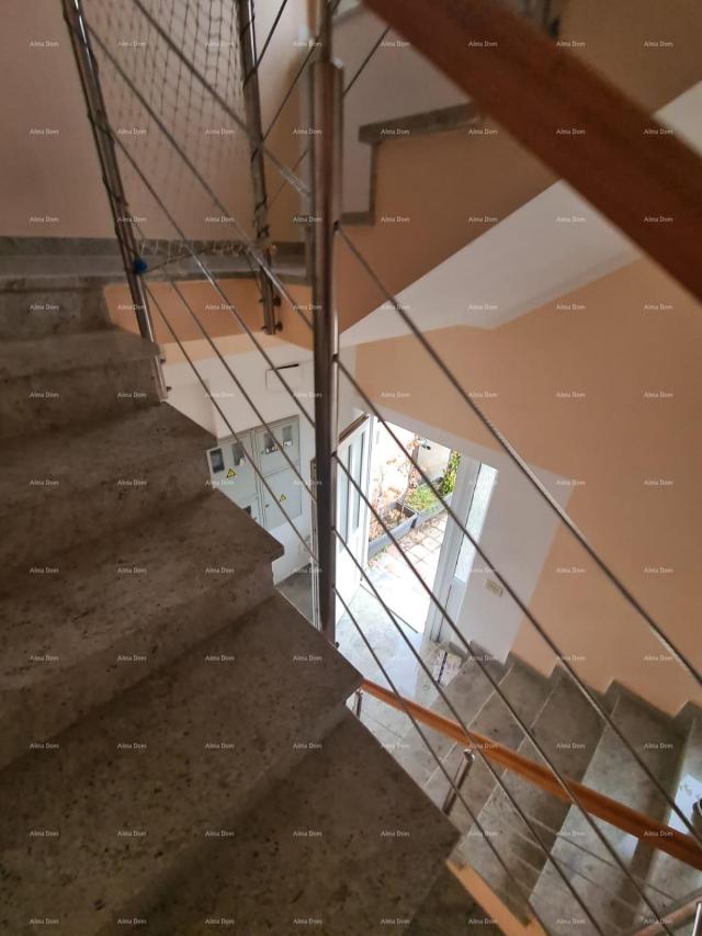 Stan Medulin, Stan 50 m od plaže, top lokacija! Pješačka zona, jedinstvena lokacija. 