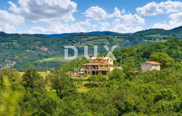 ISTRA, MOTOVUN - Rustikalna kuća s bazenom