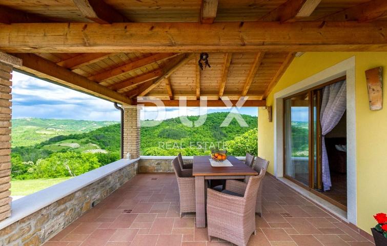ISTRA, MOTOVUN - Rustikalna kuća s bazenom