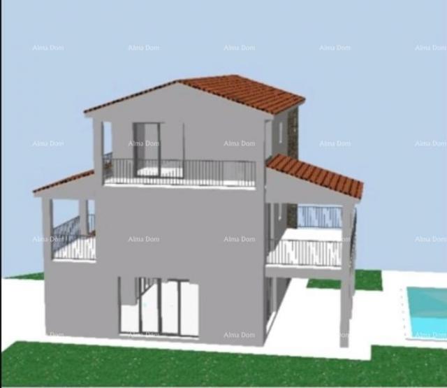 Kuća Prodaje se stara kamena kuca s zemljistem Barban idealno za kucu za odmor