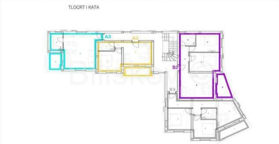 Prodaja, Murter, stan u novogradnji površine 37,21 m2 na 1. katu, terasa