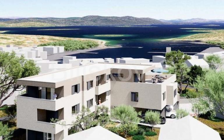Prodaja, Murter, trosoban stan u novogradnji površine 57,61 m2 na 1. katu