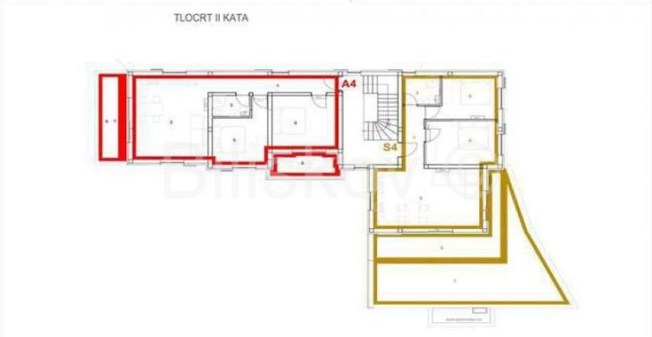 Prodaja, Murter,3-soban stan u novogradnji površine 85,66 m2 na 2. katu