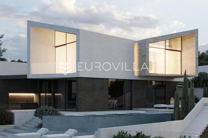 Istra, Pićan, luksuzna, moderna i kvalitetna vila u novogradnji, mirna lokacija