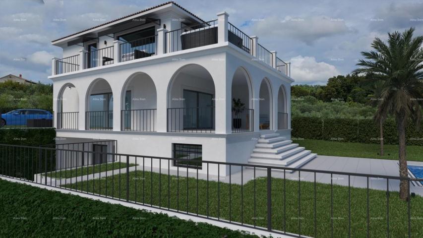 Haus Buje, Luxuriöse Villa mit Pool