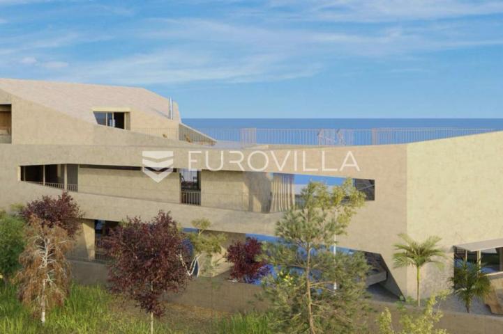 Brač, Sutivan, građevinsko zemljište s projektom