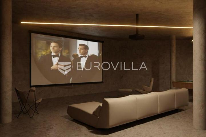 Brač, Sutivan, građevinsko zemljište s projektom