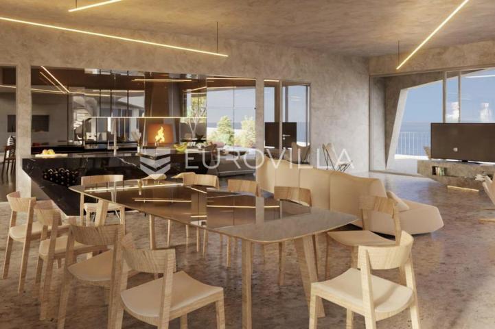 Brač, Sutivan, građevinsko zemljište s projektom