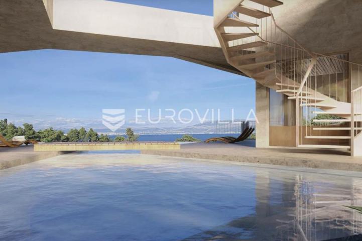 Brač, Sutivan, građevinsko zemljište s projektom