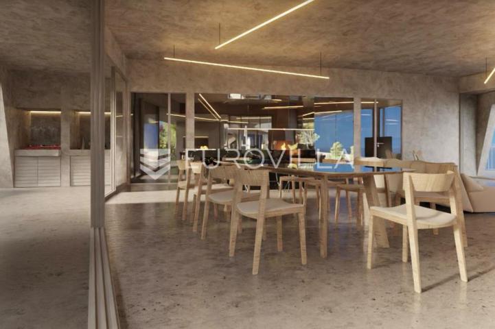 Brač, Sutivan, građevinsko zemljište s projektom