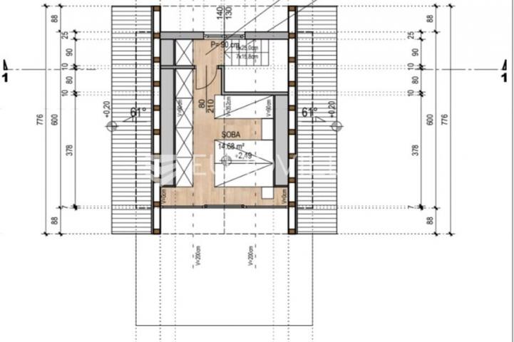 Lika, Lovinac, turistički resort projekt u Lici, 5 vila, građevinska dozvola