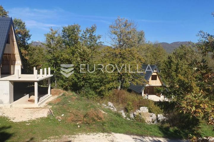 Lika, Lovinac, turistički resort projekt u Lici, 5 vila, građevinska dozvola