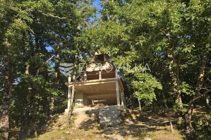Lika, Lovinac, turistički resort projekt u Lici, 5 vila, građevinska dozvola