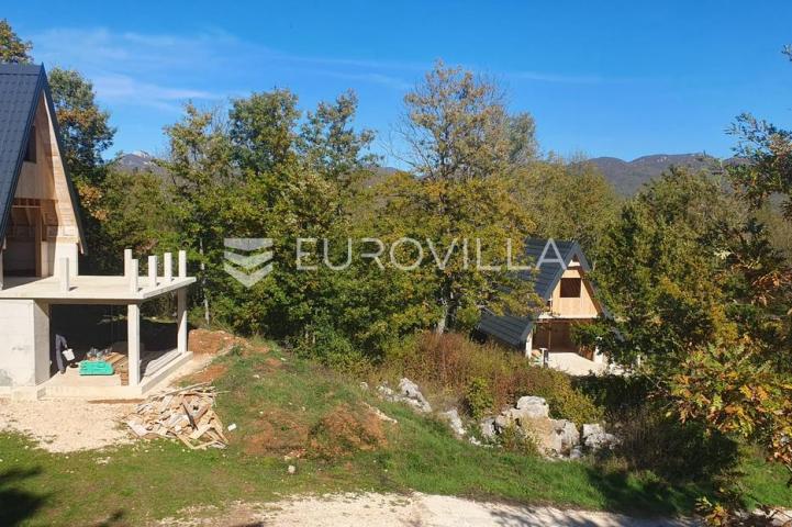 Lika, Lovinac, turistički resort projekt u Lici, 5 vila, građevinska dozvola