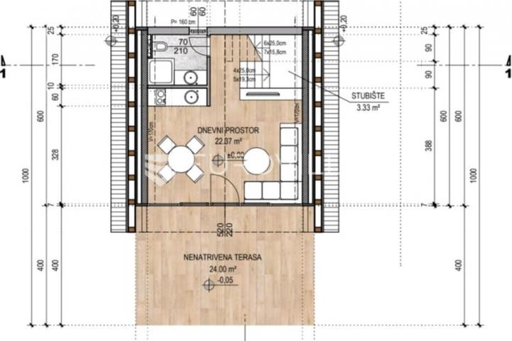 Lika, Lovinac, turistički resort projekt u Lici, 5 vila, građevinska dozvola