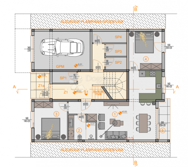 EKSKLUZIVNO! Novogradnja Štinjan - 72 m2, prizemlje (Z3 S1)