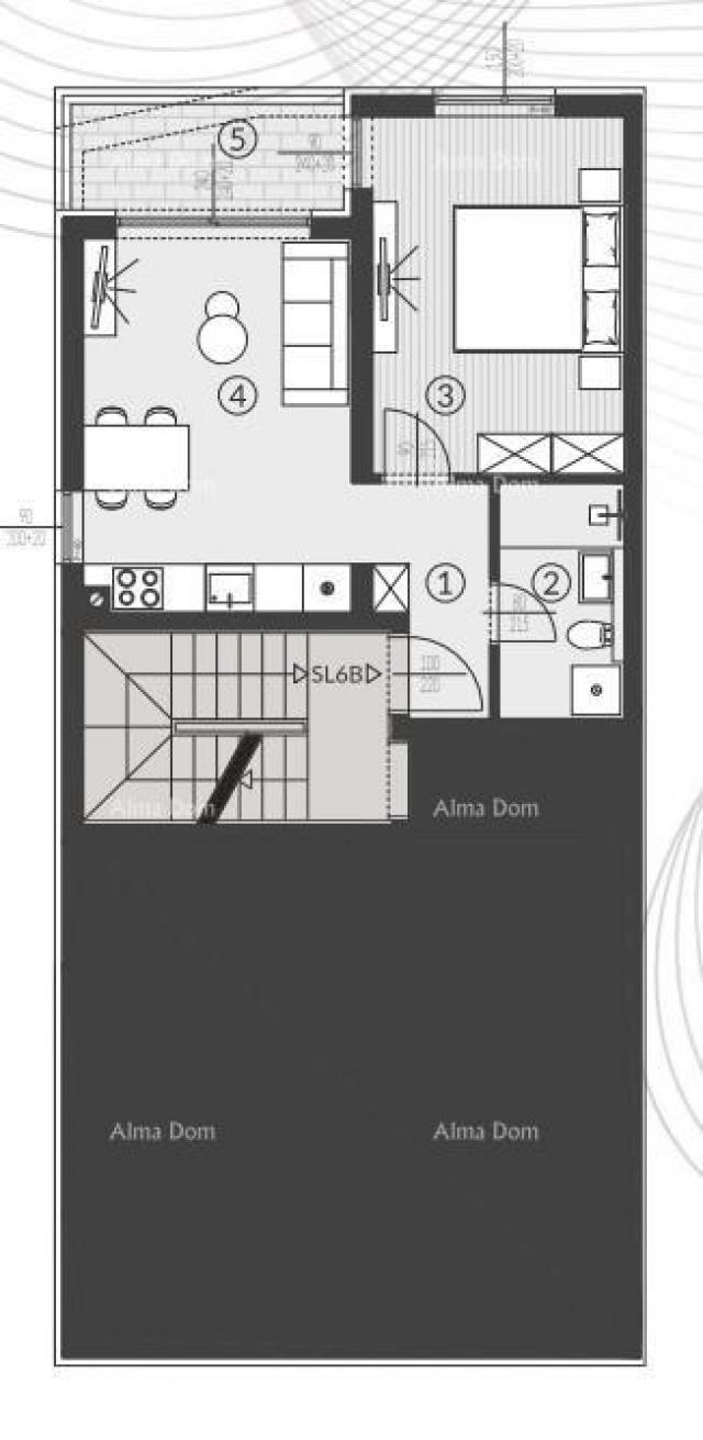 Wohnung Wohnungen zum Verkauf in einer neuen Wohnanlage, Štinjan!